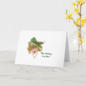 Humoristisch herinnerende late Verjaardag Kaart (Gele Bloem)