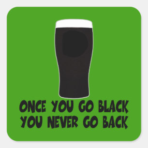 Humoristisch Iers Vierkante Sticker