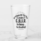 Humoristisch leesacroniem glas (Achterkant)