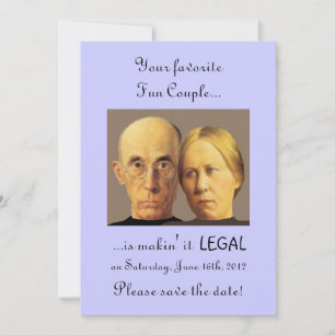 Humoristisch Leuk Paar Unieke Nerdy Save The Date