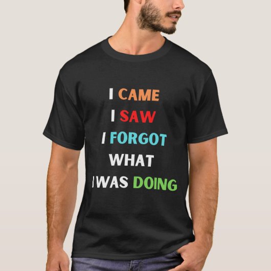 humoristisch of relateerbaar t-shirt (Voorkant)