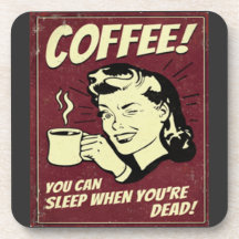 Humoristisch  Onderzetter ontwerp (set van zes)