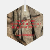 Humoristisch paar ornament (Achterkant)