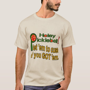 Humoristisch pickleball T-shirt