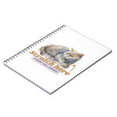 Humoristisch Quote Gift voor Kattenliefhebbers Notitieboek (Linkerzijde)