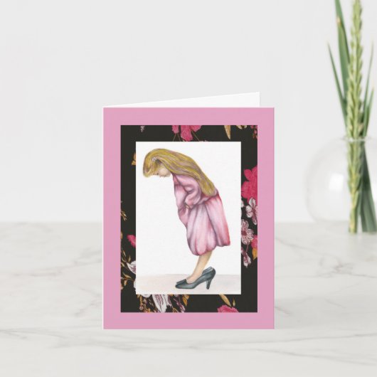 Humoristisch satire voor volwassen vogelkaart kaart (Voorkant)