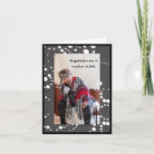 Humoristisch veggie dieet kaart (Voorkant)