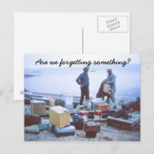 Humoristisch Vissen Briefkaart (Voorkant / Achterkant)