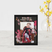 Humoristisch wat me die Kaart deed doen (Gele Bloem)