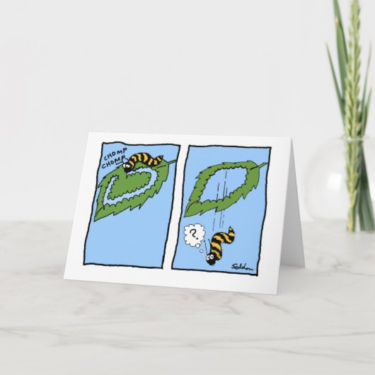 Humoristisch wenskaart door Mike Seddon Kaart (Voorkant)