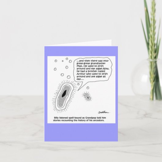 Humoristisch wenskaart door Mike Seddon Kaart (Voorkant)