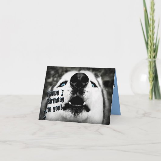 Humoristisch Wenskaart voor de verjaardag Kaart (Voorkant)