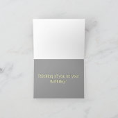 Humoristisch Wenskaart voor de verjaardag Kaart (Binnen)