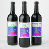 Humoristisch zelfgemaakt wijnlabel op maat wijn etiket (Flessen)