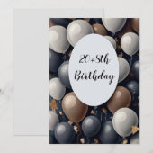 Humoristische 28e kaart (Voorkant / Achterkant)