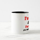 Humoristische 40e verjaardag mok (Center)