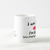 Humoristische 40e Verjaardag Mok (Center)