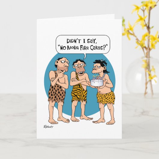 Humoristische 48e verjaardag Kaart (Gele Bloem)