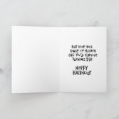 Humoristische 59ste verjaardag kaart (Binnen)