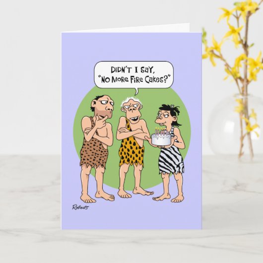 Humoristische 87e verjaardag groet kaart (Gele Bloem)