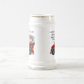 Humoristische autoziekte bierpul (Center)