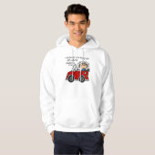 Humoristische autoziekte hoodie (Voorkant volledig)