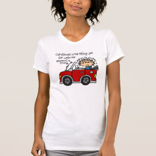 Humoristische autoziekte t-shirt