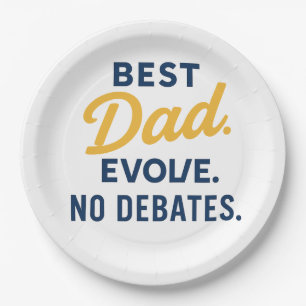 Humoristische "BESTE VADER OOIT" Party Bord