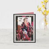 Humoristische "Cookie" definitie Kaart (Gele Bloem)