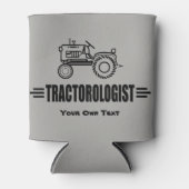 Humoristische Customize IT Tractor Blikjeskoeler (Voorkant)