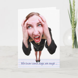 Humoristische Dag van de Administratieve Professio Kaart