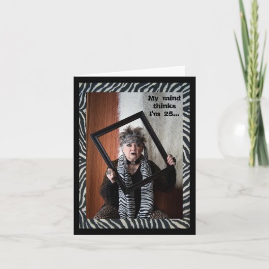 Humoristische Feiten van Lichaam vs Geest Kaart (Voorkant)