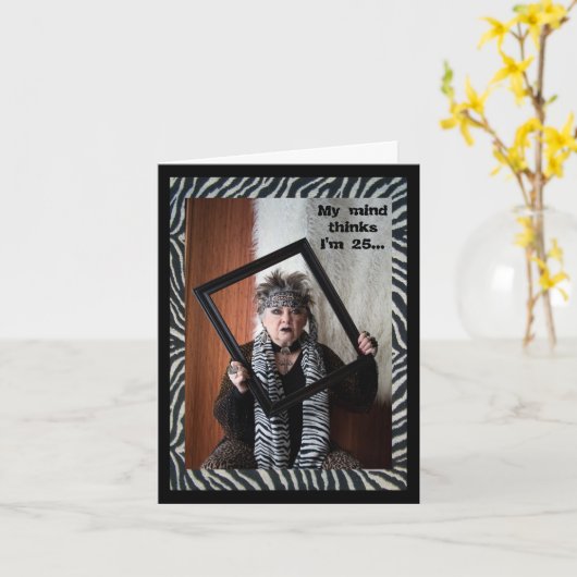 Humoristische Feiten van Lichaam vs Geest Kaart (Gele Bloem)