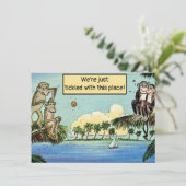 Humoristische Florida Verhuisaankondiging (Staand voorkant)