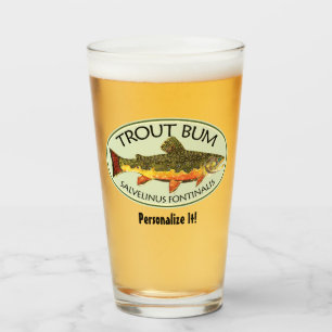 Humoristische FOREL BUM Fly Fishing Angler's Glas