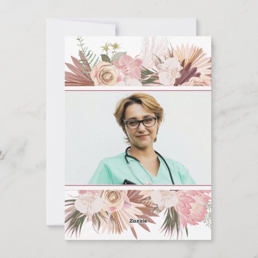 Humoristische Funny Leaving Kaarten voor collega,  (Achterkant)