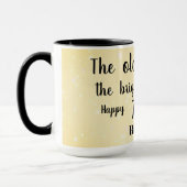 Humoristische Gelukkige 70e Verjaardag Mok (Links)