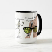 Humoristische grappige medische gepersonaliseerde mok (Voorkant rechts)