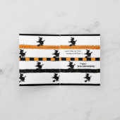 Humoristische Happy Halloween Kaart (Binnen)