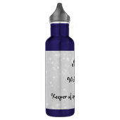 Humoristische heks mama ontwerp waterfles. waterfles  (Links)