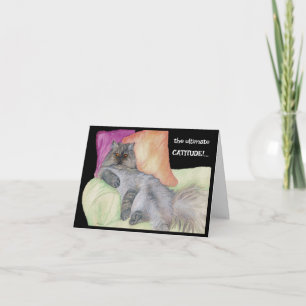 Humoristische HOUDING! Kaart