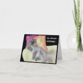 Humoristische HOUDING! Kaart (Voorkant)