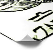 Humoristische  illustratie van sterrenbeelden poster (Hoek)