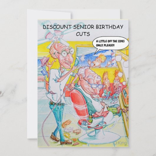 Humoristische Kaart van middelbare leeftijd (Voorkant)