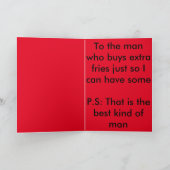 Humoristische Kaart van Valentijns (Binnen)