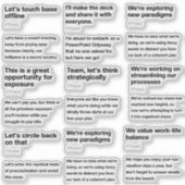 Humoristische Kantoor E-mail definities Sticker Pa (Voorkant)