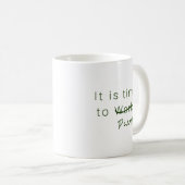 Humoristische Kantoor tijd om te werken, spelen, e Koffiemok (Voorkant rechts)