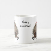 Humoristische Kerstman Vader Kerstmis St Nicholas Koffiemok (Center)