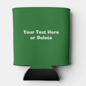 Humoristische Kerstmis koelboxxen met grappige pin Blikjeskoeler (Achterkant)