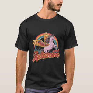 Humoristische Ketamine Paard Noodsituatie Grappige T-shirt